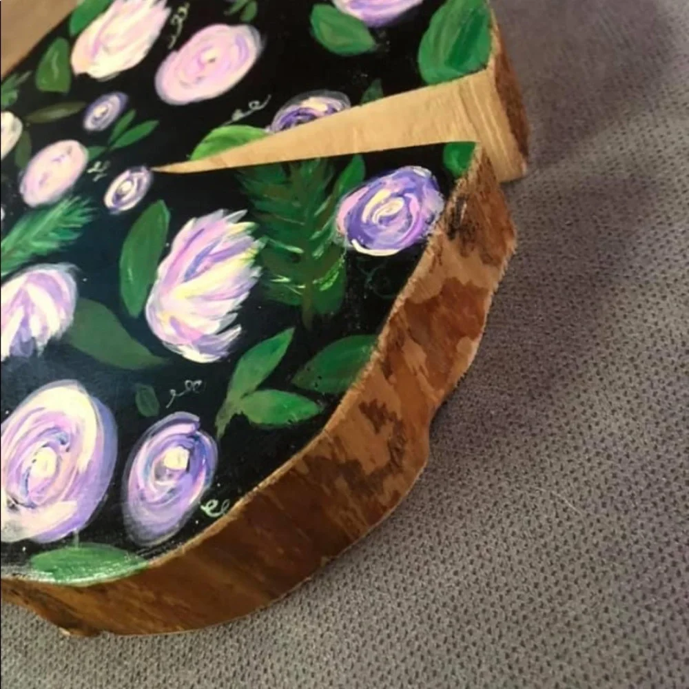 Art log decorative Lilly pad